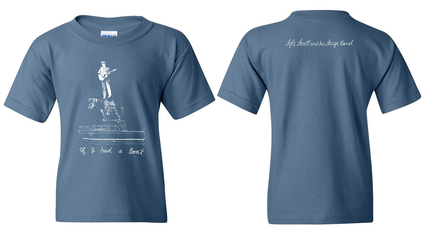 Lyle Lovett - If I Had A Boat Youth Tee