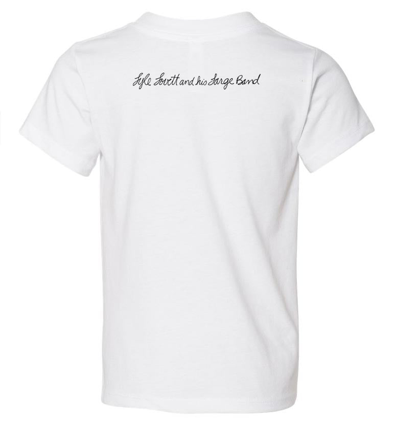Lyle Lovett - If I Had A Boat Toddler Tee - White