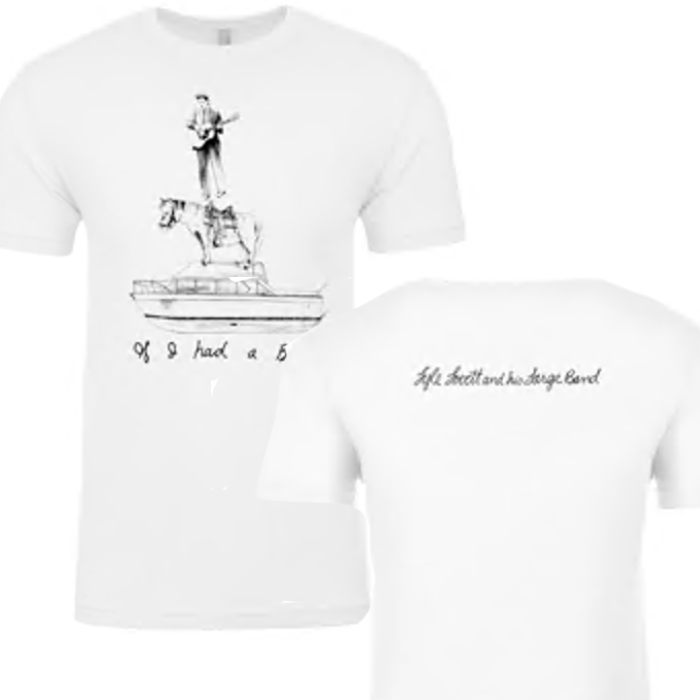 Lyle Lovett - If I Had A Boat (White T-Shirt)