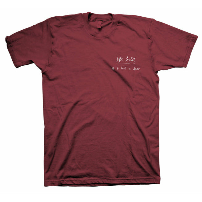 Lyle Lovett - If I Had A Boat T-Shirt