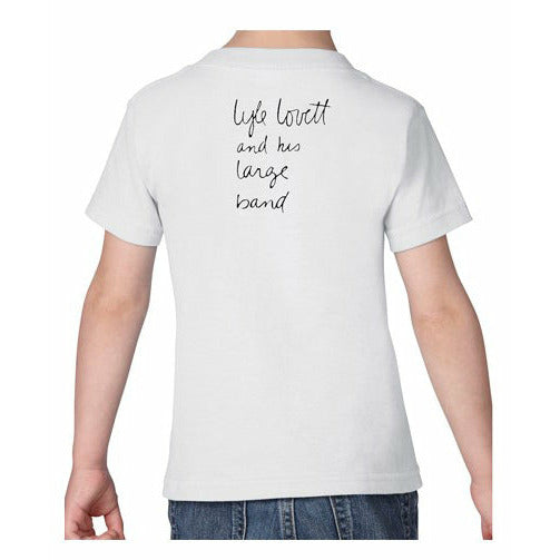 Lyle Lovett - Original If I Had A Boat Toddler Tee - White