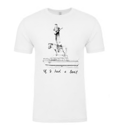 Lyle Lovett - If I Had A Boat (White T-Shirt)