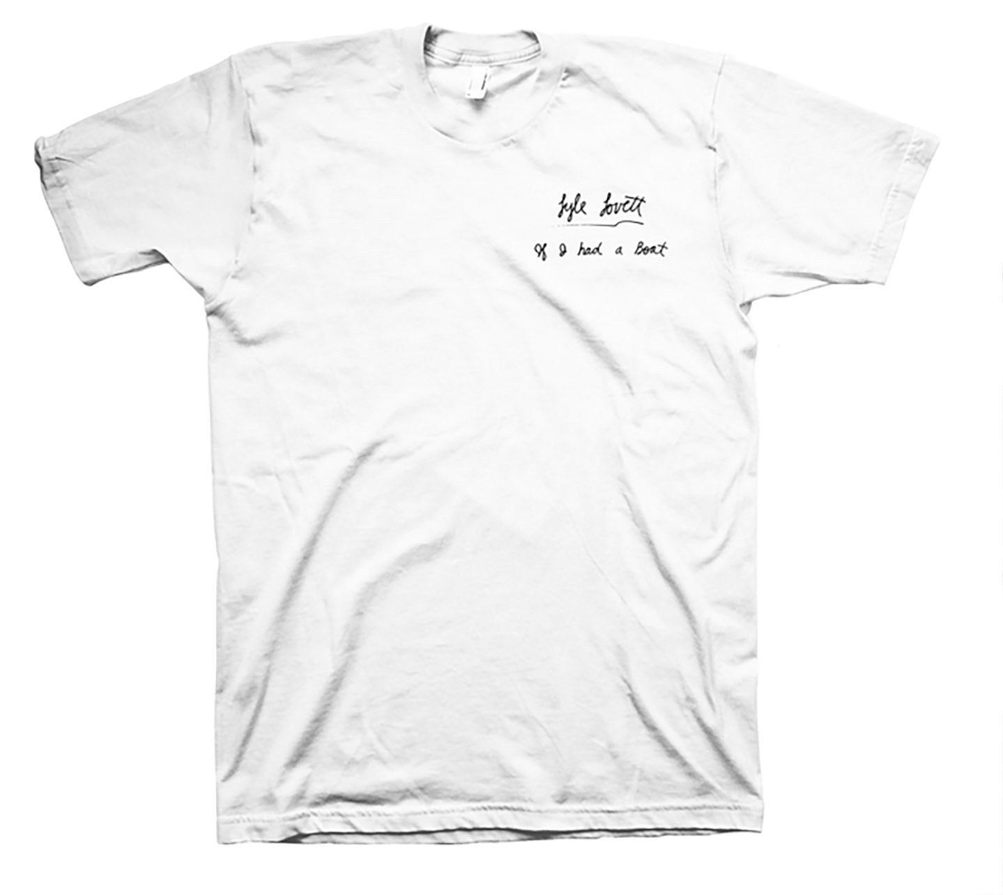 Lyle Lovett - Lyle Solo If I Had A Boat T-Shirt