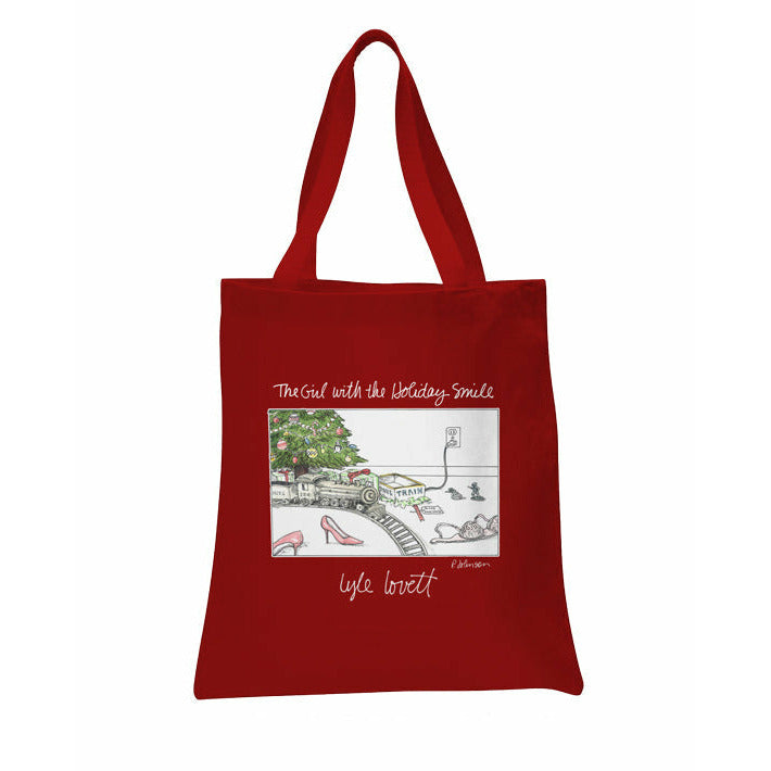 Lyle Lovett - The Girl With The Holiday Smile Tote Bag