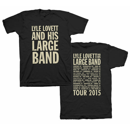 Lyle Lovett - 2015 Tour T-Shirt