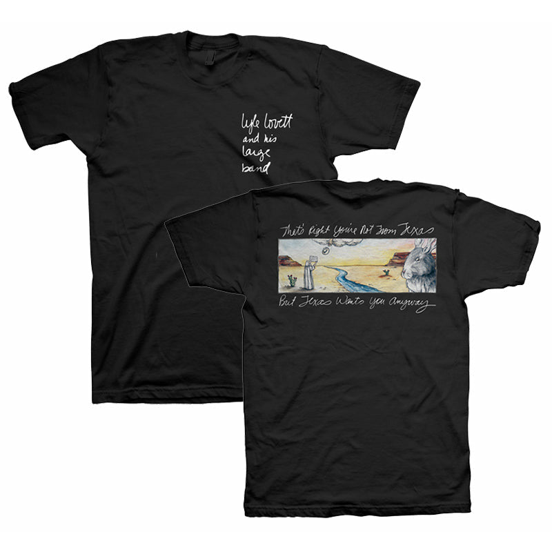 Lyle Lovett - That's Right, You're Not From Texas T-Shirt